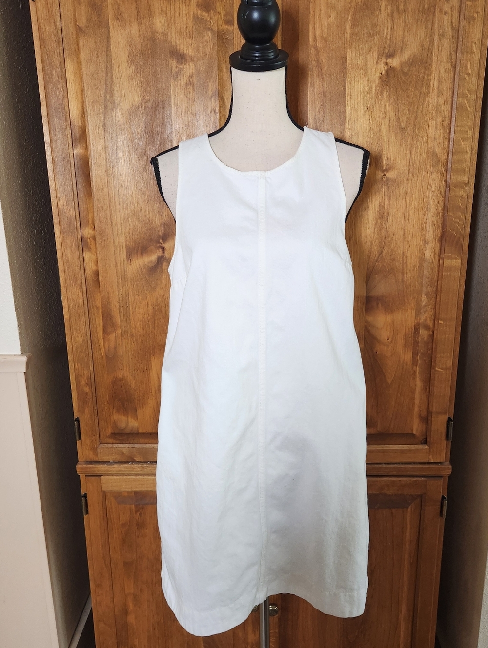 J.Crew White Denim Dress | 10